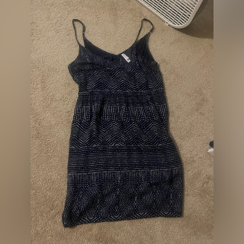 Navy blue dress